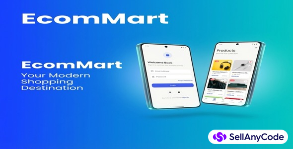 EcomMart - Ultimate Flutter E-commerce App Template (GetX)