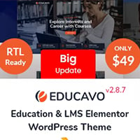 Educavo - Online Courses & Education WordPress Theme