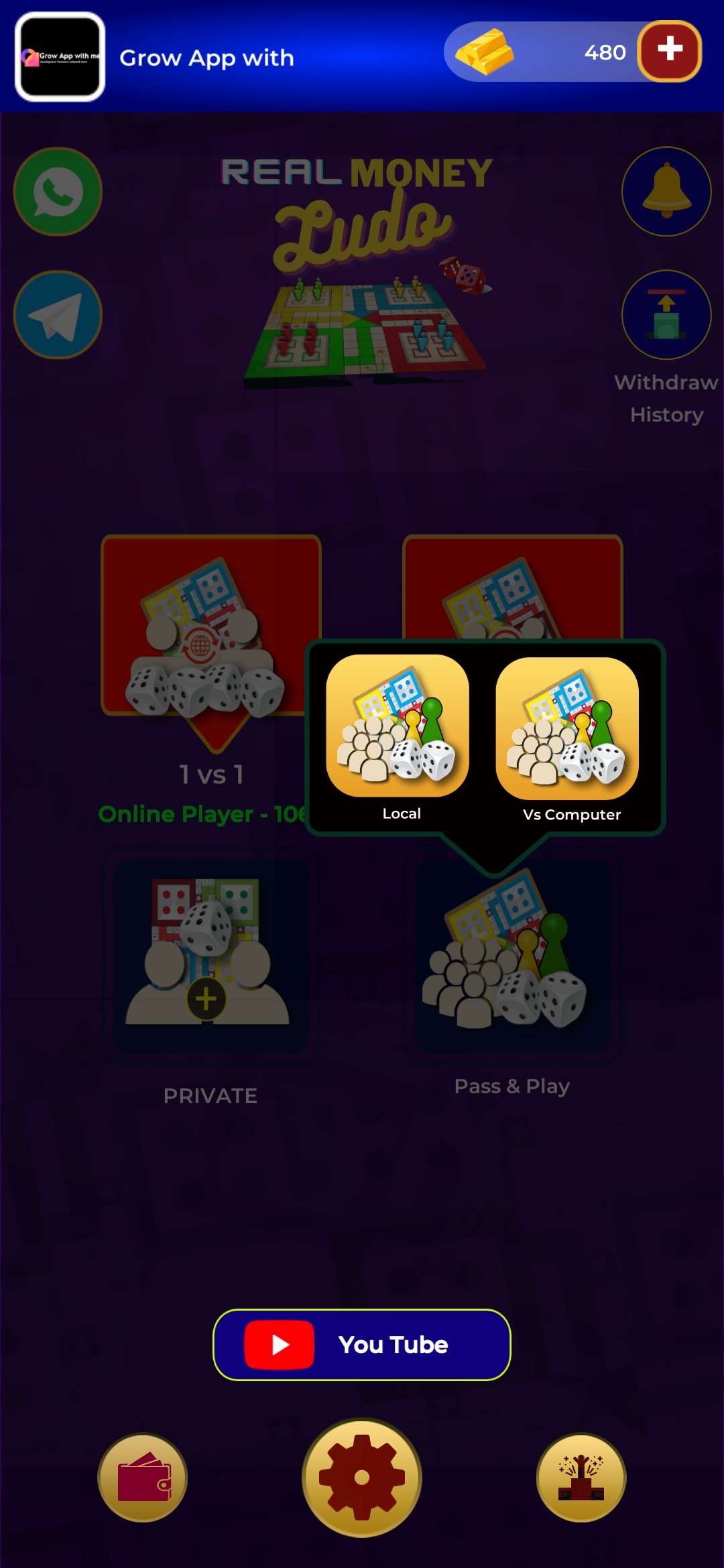 Real Money Ludo Game Source Code, Real Cash Ludo Game Source Code