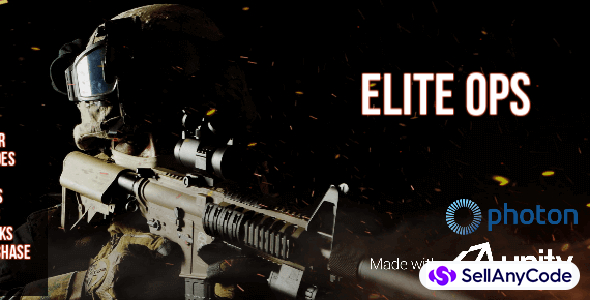 Elite Ops Unity Multiplayer FPS Shooter For Android & iOS