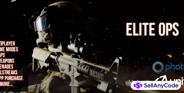 Elite Ops Unity FPS Shooter For Android & iOS