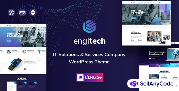 Engitech - IT Solutions & Services WordPress Theme