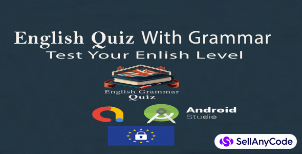 English Quiz with Grammar - Android App