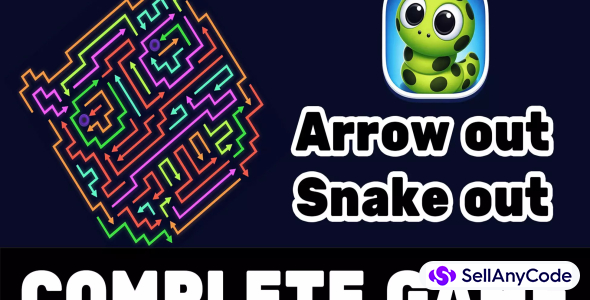 Escape Arrow & Snake Puzzle | Template + Editor