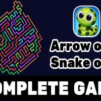 Escape Arrow & Snake Puzzle | Template + Editor