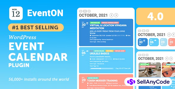 EventON - WordPress Virtual Event Calendar Plugin