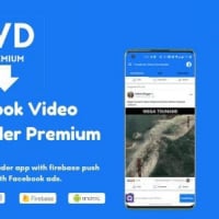 FVD v3.0 - Facebook Video Downloader Premium (Download Public, Private Videos), FB, Admob Ads + FCM