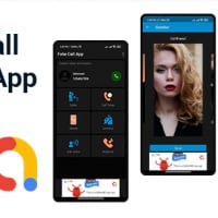  Fake Call Kotlin Android App with Admob, Prank Call App