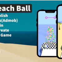 Fast Beach Ball (Unity+Hypercasual+Admob+Android)