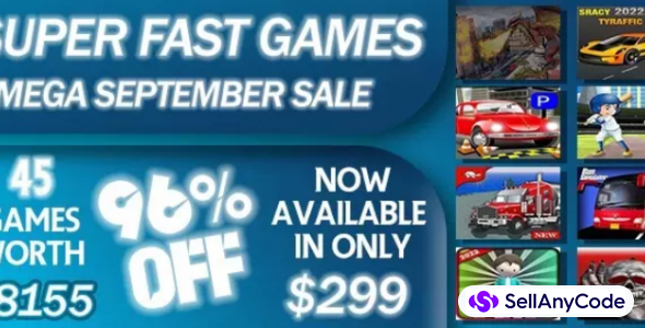 Fast Games Super Mega September Sale: 45 TOP Unity 3D Games