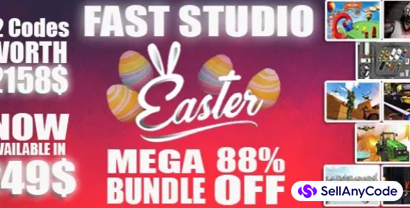 Fast Studio Easter Mega Bundle Offer: TOP 12 Unity 3D Games