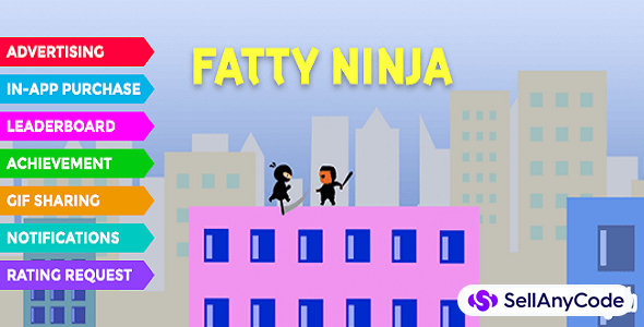 Fatty Ninja – Premium Unity Template