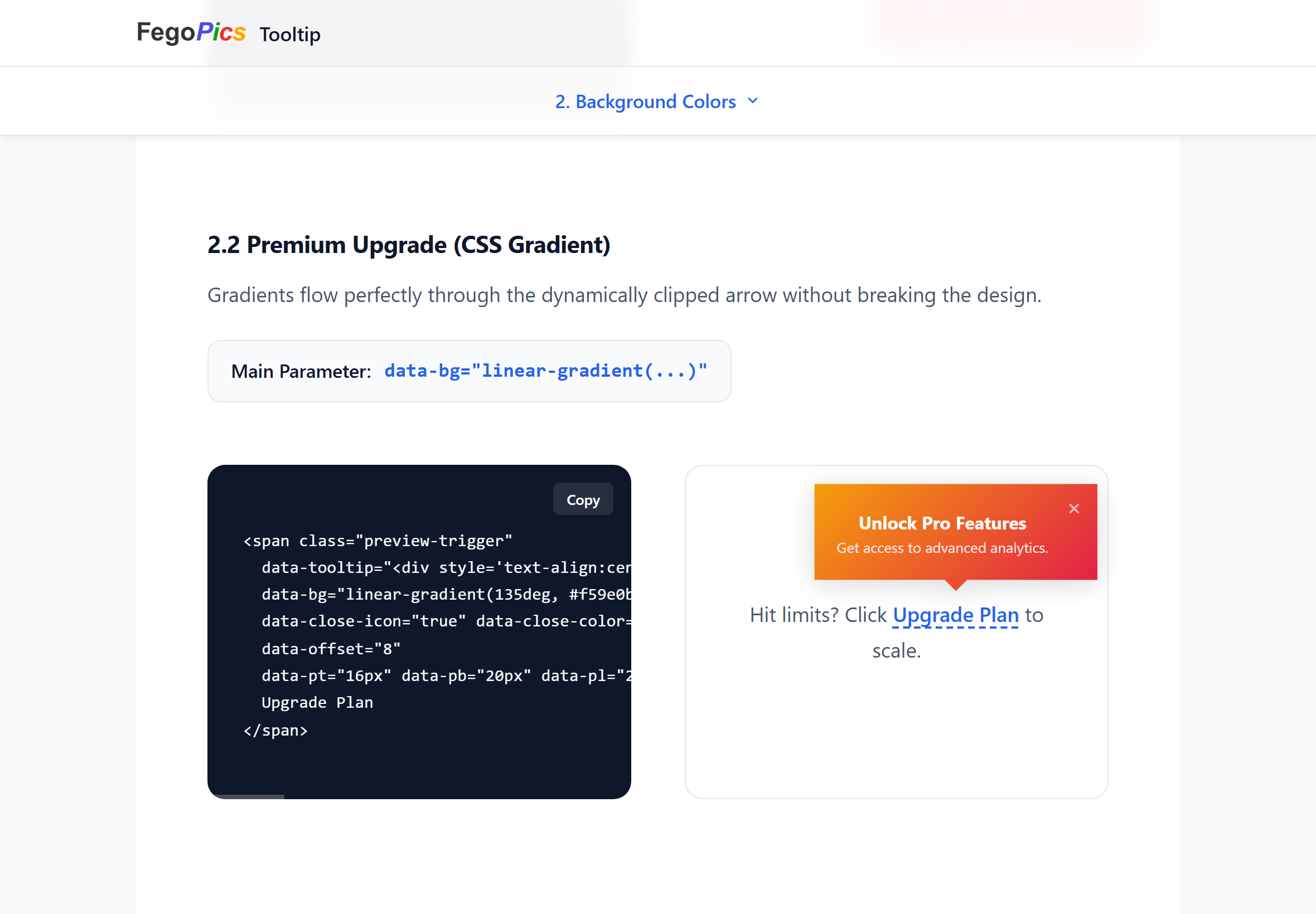 Fegopics Tooltip - Instant Tooltip Creator