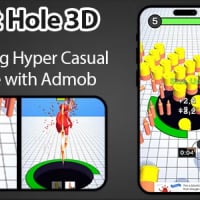 Fight Hole 3D - Unity Game | Admob