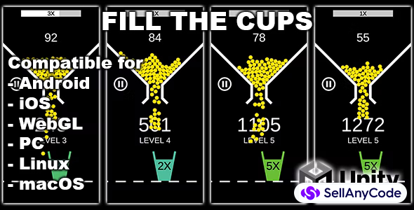 Fill The Cups - Unity Game
