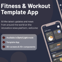 Fitness & Workout Template Flutter App