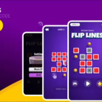 Flip Lines | Hypercasual Puzzle