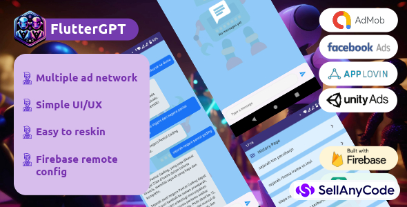 FlutterGPT - Simple ChatGPT Flutter with Riverpod and Firebase Remote Config