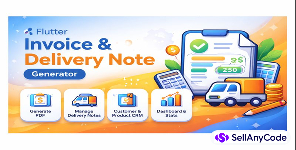 Flutter Invoice & Delivery Notes Manager App