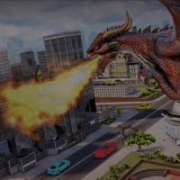 Flying Dragon City Attack : Dragon Simulator