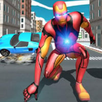 Flying Superhero Revenge: Grand City Captain Game