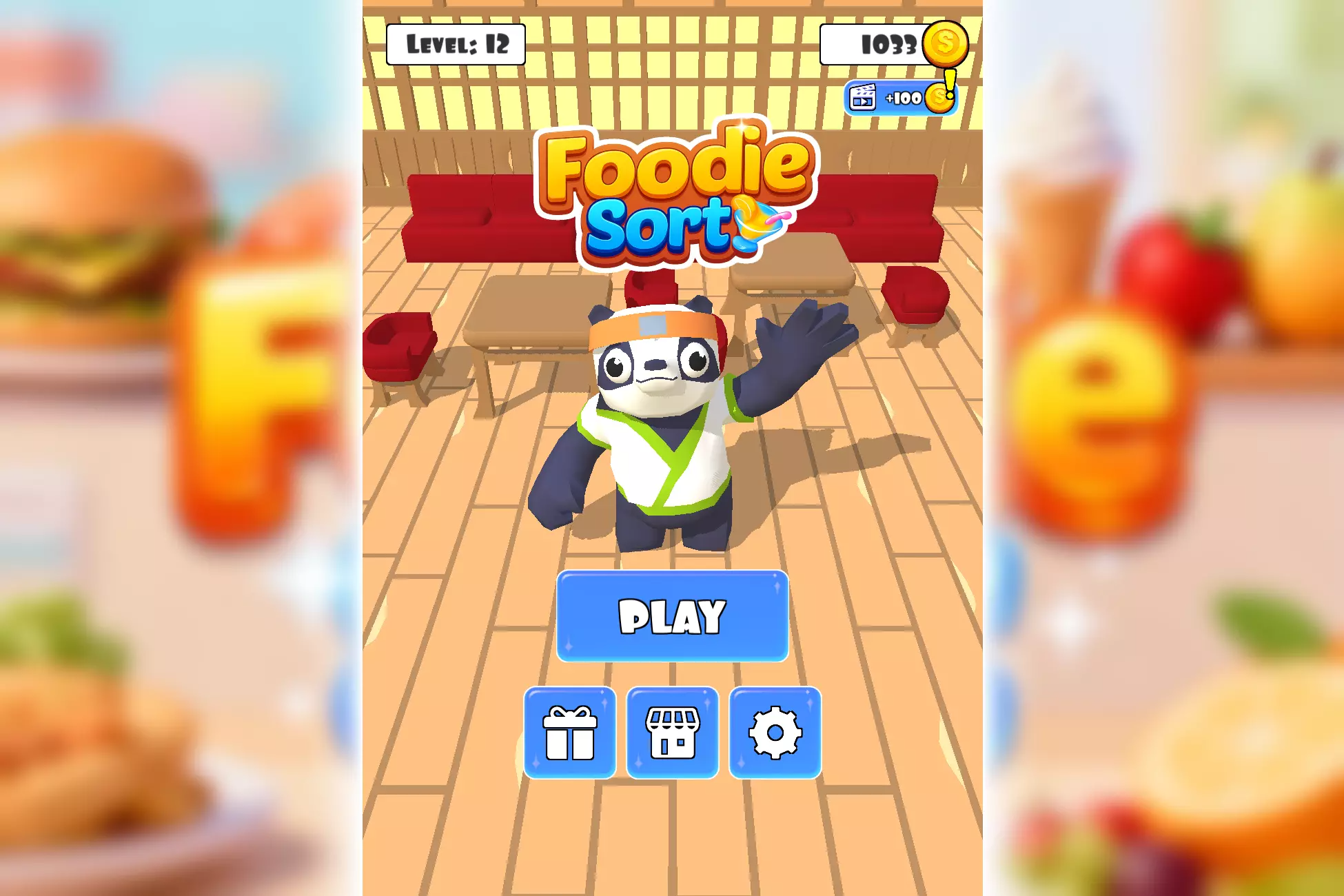 Foodie Sort Puzzle - Complete Mobile Game Template