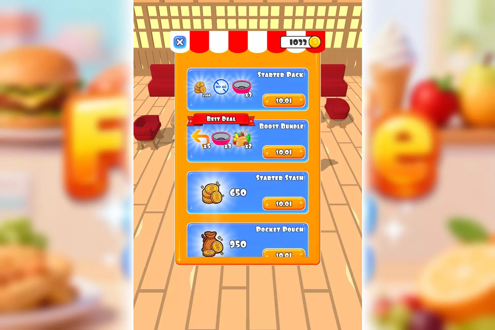 Foodie Sort Puzzle - Complete Mobile Game Template