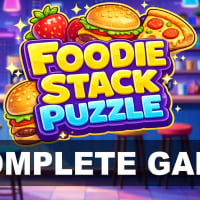 Foodie Stack Puzzle - Complete Mobile Game Template
