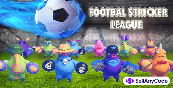 Football Striker Showdown: Solo & Squad Power-Up Blitz