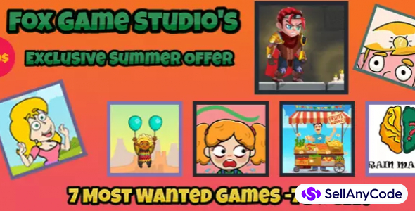 Fox Game Studio’s Exclusive Summer Offer: 7 Most Wanted Games