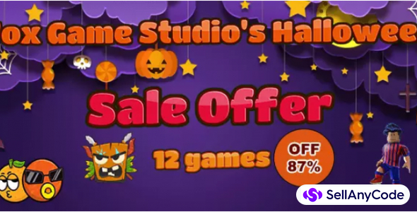 Fox Game Studio’s Halloween Sale Offer: 12 NEW Trending Games