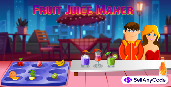 Fruit Juice Maker, Complete Time Management Game Kit