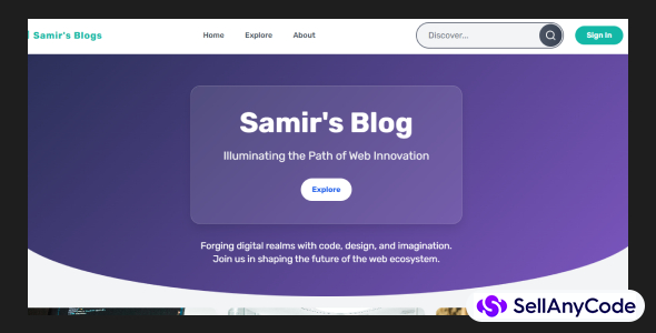 Full-Featured Blog Platform SvelteKit, Supabase, AI-Optimized Search