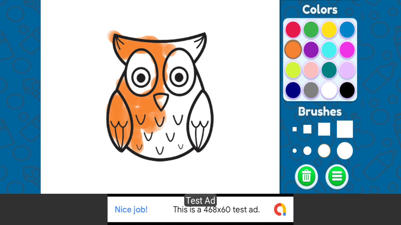Fun Coloring Book Game Android Studio Project with AdMob Ads + Ready to Publish