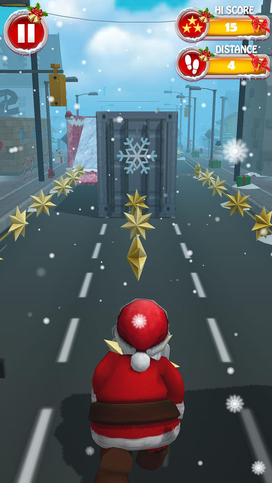 Xmas Santa Surfer Running Game APK for Android Download