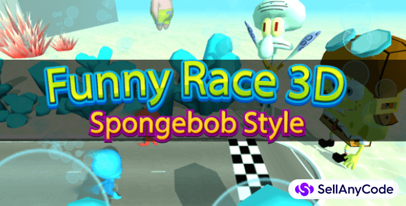 Funny Spongebob Racer 3D