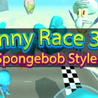 Funny Spongebob Racer 3D