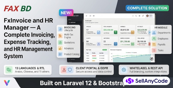 FxInvoice And HR Manager