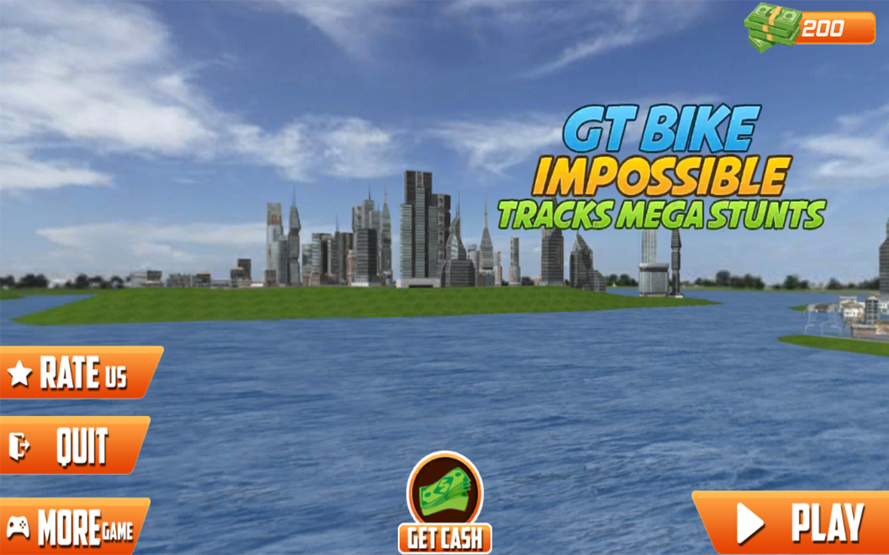 GT Bike Impossible Tracks : Mega Ramp Stunts