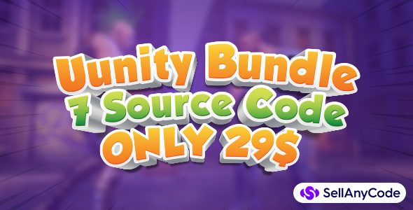 Games Unity Bundle 7 Source Code