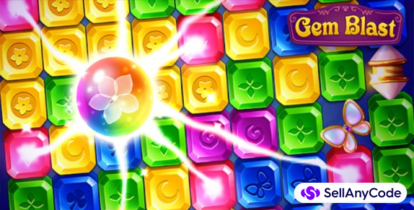 Gem Blast Crush Saga(candy crush like)