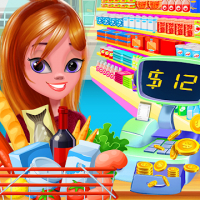 Girl Supermarket Shopping Mall