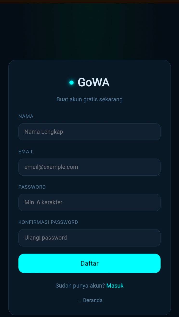 GoWA WhatsApp Link Generator SaaS PHP Script | Multi-Language, Multi-Payment, Admin Panel