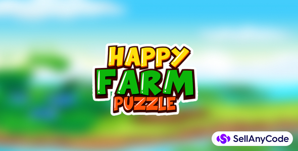 Match 3: Happy rush Puzzle. Farm 3 Match Game Template Unity. Earning money every month < include graphics>