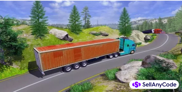 Heavy Construction Vehicle Transporter Truck Game