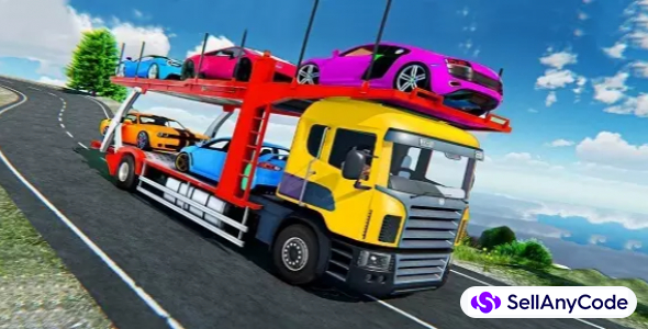 Heavy Vehicle Transporter Trailer Truck Game 3D