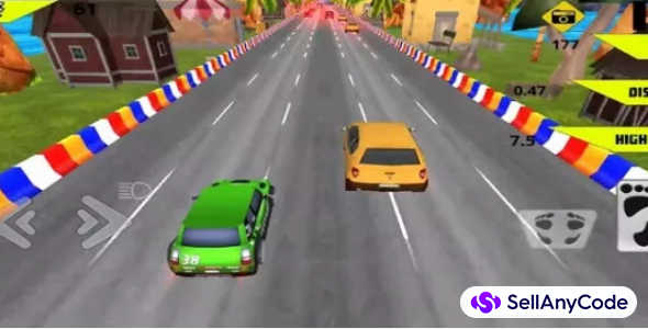 Highway Racer : Traffic Car Race 64 Bit Source Code