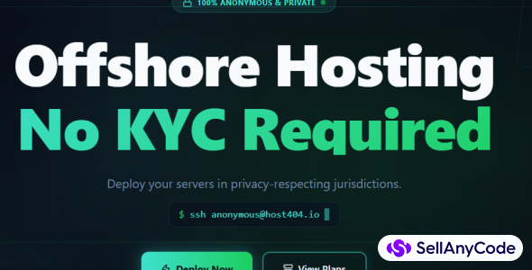 Host404 - Anonymous VPS Web Hosting