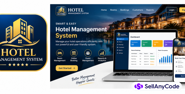 Hotel Management System With Website