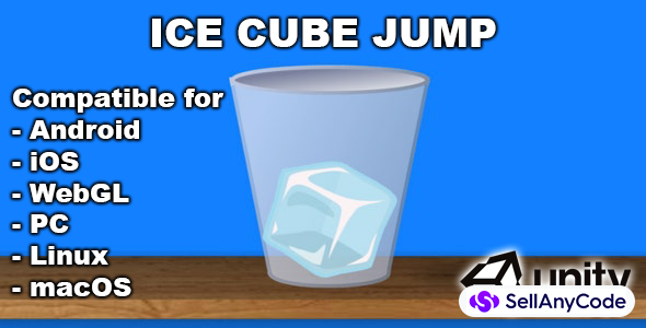 Ice Cube Jump - Hyper Casual Game